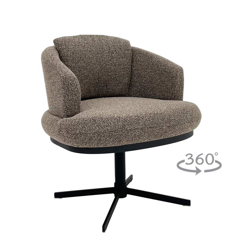 Трапезен стол RAPINA - кафяв 400