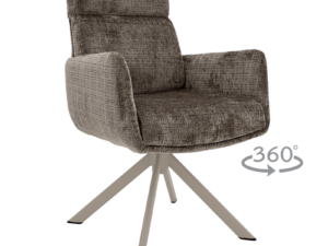 Трапезен стол TORVA - бежов 24