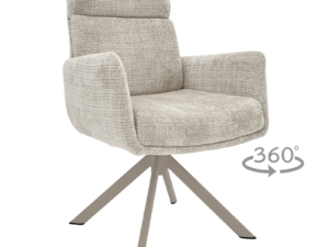 Трапезен стол TORVA - крем 02