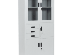 Метален шкаф Carmen CR-1240 E K - сив