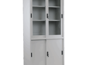 Метален шкаф Carmen CR-1270 K - сив